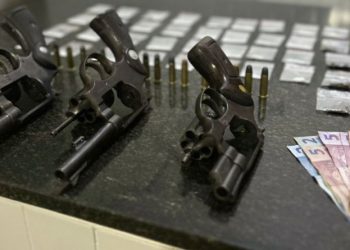 Operação Carnaval impede ataque de grupo criminoso e apreende três armas de fogo em Cabedelo