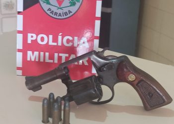 Polícia Militar apreende armas de fogo em Campina Grande e em Santa Helena