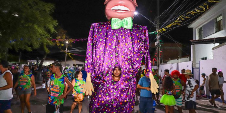 Animação e alegria marcam mais um dia de Carnaval no Corredor da Folia em Cabedelo