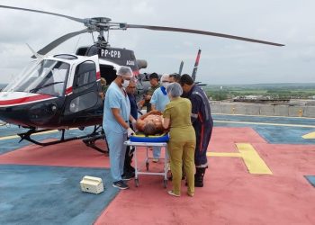 Programa Coração Paraibano realiza transporte aeromédico e salva vida de paciente infartado