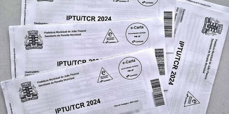 Prefeitura de JP já entregou mais de 80% das guias de IPTU e TCR e contribuinte que antecipa pagamento garante descontos