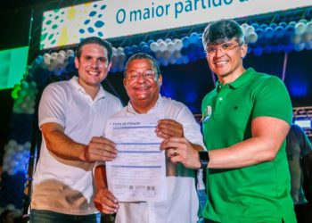 Republicanos filia Nilvan Ferreira e lideranças em evento partidário na cidade de Santa Rita