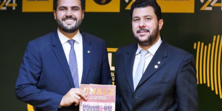 Wilson Filho cumpre agenda na UNALE e faz maratona de visitas aos Ministérios