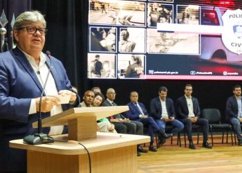 João Azevêdo participa de aula inaugural da segunda turma de aprovados no concurso da Polícia Civil e destaca investimentos na Segurança