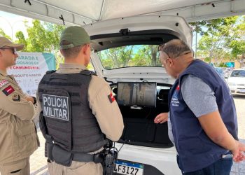 Saúde e Forças de Segurança da Paraíba realizam monitoramento com drone para identificar focos de dengue