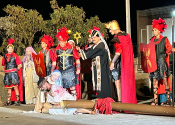 Público recorde compareceu ao Xamegão para as apresentações da “Paixão de Cristo” em Cajazeiras