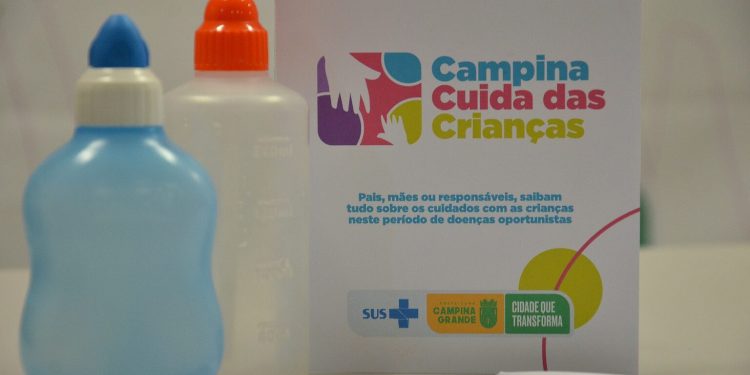 Secretaria de Saúde de Campina Grande disponibiliza dispositivo de lavagem nasal infantil