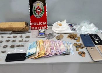 Polícia Militar prende suspeito por tráfico de entorpecentes em Sapé