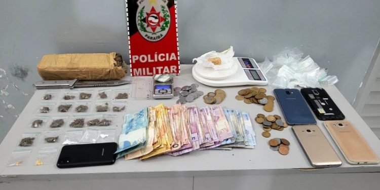 Polícia Militar prende suspeito por tráfico de entorpecentes em Sapé