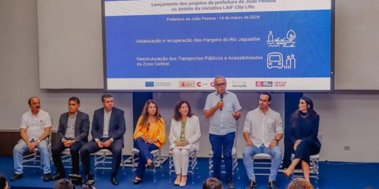 Cícero Lucena lança projetos para o Centro da Capital em evento com a embaixadora da Espanha e o Governo do Estado