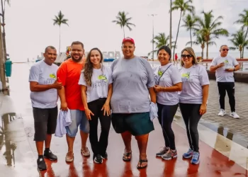Hospital Santa Isabel reúne pacientes bariátricos em ação na orla de Tambaú