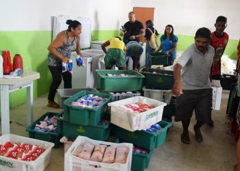 Governo da Paraíba distribui 24 toneladas de alimentos para famílias de João Pessoa e Santa Rita