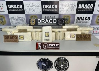 Em três dias, Polícia Civil apreende 40 kg de cocaína na Paraíba