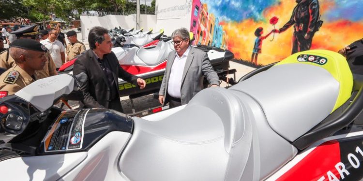 João Azevêdo entrega reforma e ampliação do Bope e novos equipamentos para as Forças de Segurança