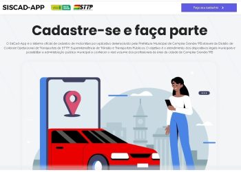 Prefeitura de Campina Grande desenvolve sistema oficial de cadastro de motoristas por aplicativo e vai emitir credenciais Qr-Code