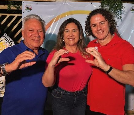 Veneziano participa, ao lado do prefeito Zé Aldemir e lideranças, de evento de fortalecimento do MDB, em Cajazeiras