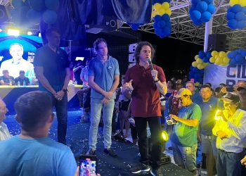 Com Veneziano e Efraim Filho, MDB e União Brasil lançam pre-candidato a prefeito Dr. Gilberto Sarmento em Sousa