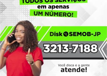Semob-JP disponibiliza novo número de telefone para que população acione qualquer serviço do órgão