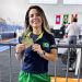 Mayara Rocha sagra-se bicampeã do Brasileiro de Powerlifting Equipado e quebra todos os recordes da competição em SC