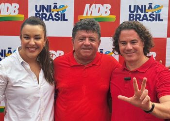 Veneziano participa de ato de lançamento da pré-candidatura à reeleição do Prefeito de Cuitegi, pelo MDB