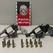 Polícia Militar apreende nove armas de fogo e frustra ações criminosas na Grande João Pessoa