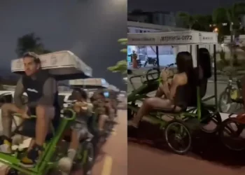 Influenciador pode ser preso após promover desfile de mulheres nuas na orla da Capital