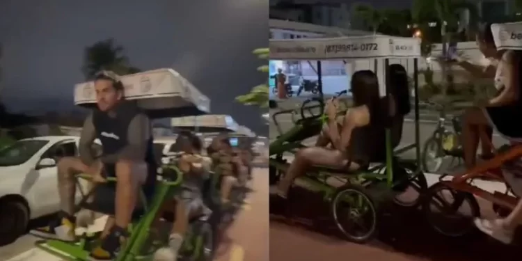 Influenciador pode ser preso após promover desfile de mulheres nuas na orla da Capital