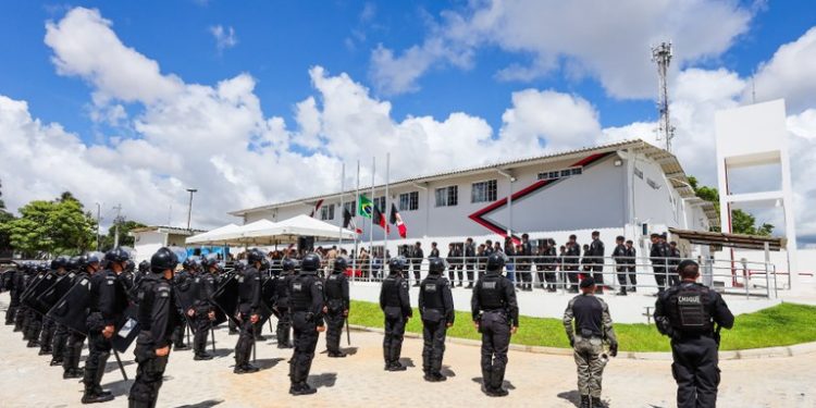 João Azevêdo entrega reforma e ampliação do Bope e novos equipamentos para as Forças de Segurança