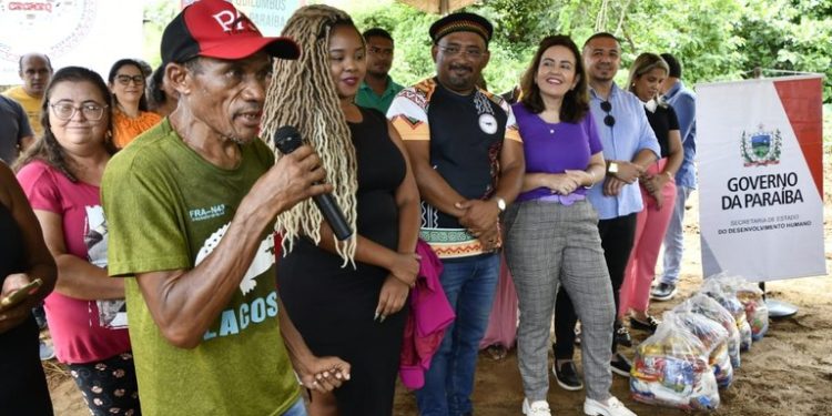 Governo da Paraíba realiza ação de segurança alimentar em comunidades tradicionais