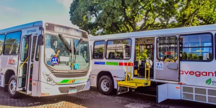 João Pessoa ganha 35 novos ônibus menos poluentes, com internet gratuita e entrada USB