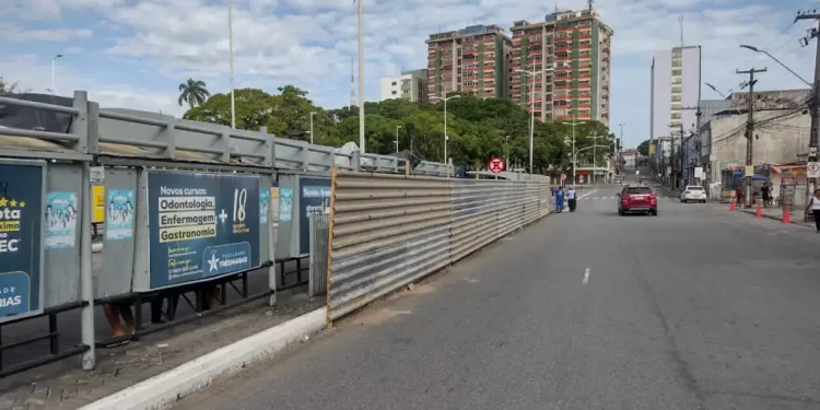 Semob-JP realiza ajustes nos pontos de paradas de ônibus nas obras do Novo Terminal de Passageiros da Lagoa