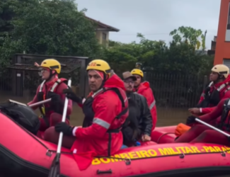 Bombeiros da Paraíba auxiliam no resgate às vítimas das enchentes no Rio Grande do Sul