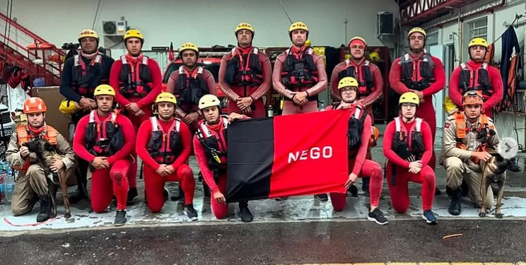 Bombeiros paraibanos retornam ao Estado após missão para ajudar vítimas das enchentes no Rio Grande do Sul