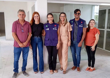 Representantes da Secretaria de Saúde do Estado fazem visita a obra do Hospital Regional e Maternidade de Pocinhos