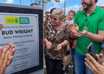 Prefeitura de Campina Grande entrega praça Bud Wright, no bairro Palmeira Imperial