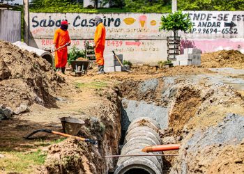 Prefeitura de Campina Grande realiza obras de drenagem no bairro Novo Horizonte