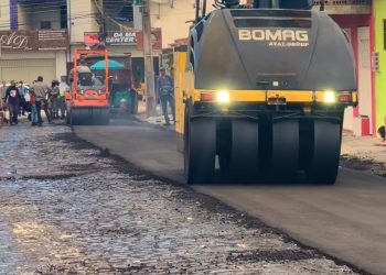 Prefeitura de Campina Grande beneficia ruas do distrito de São José da Mata, com pavimentação asfáltica