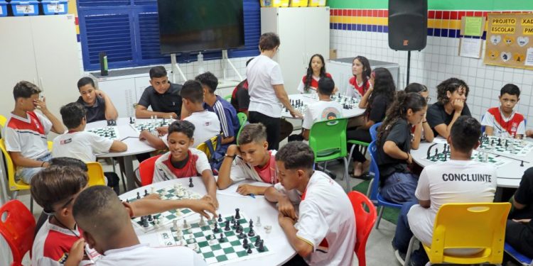 Projeto Xadrez Escolar chega a cerca de mil alunos e abre novos horizontes para crianças e adolescentes de João Pessoa