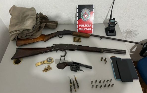 PM fecha mês de abril com 214 armas de fogo apreendidas na Paraíba e 194 foragidos capturados