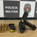 Polícia Militar prende suspeito que planejava ataque a tiros em comunidade de Cabedelo