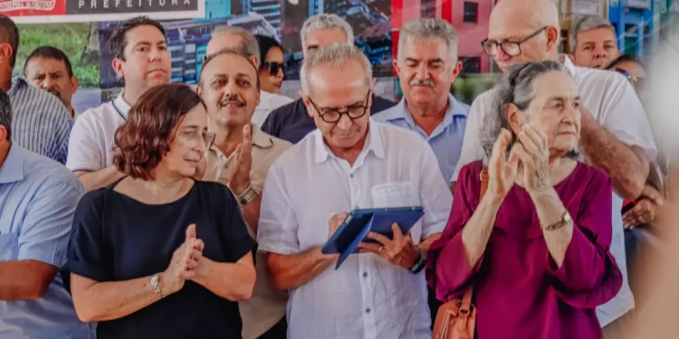 Cícero Lucena autoriza construção da Cozinha Comunitária de Cruz das Armas