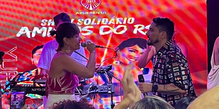Yuri Carvalho e Ruanna reúnem público em evento solidário aos acometidos por alagamentos no Rio Grande do Sul