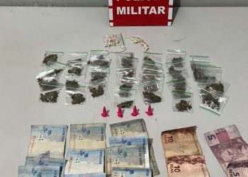 Suspeito de tráfico é preso com maconha, crack e cocaína no Litoral Norte da Paraíba