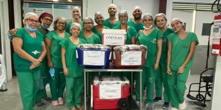 Central de Transplantes da Paraíba regista 3ª doação de órgãos em uma semana