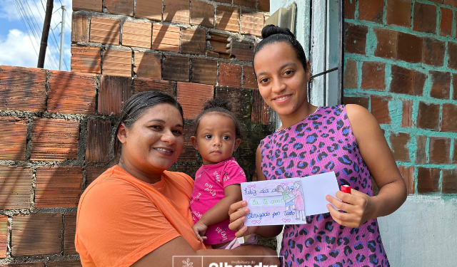 Programa Criança Feliz, em Alhandra, realiza ação em especial ao Dia das Mães