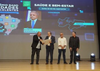 Patos ganha quatro dos seis indicadores do prêmio Cidades Excelentes da BAND e irá disputar a etapa nacional IGMA