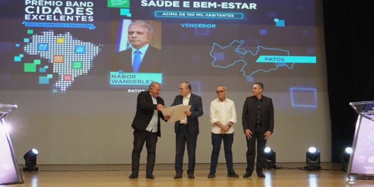 Patos ganha quatro dos seis indicadores do prêmio Cidades Excelentes da BAND e irá disputar a etapa nacional IGMA