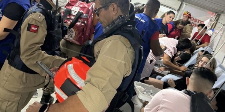 Coração Paraibano: atendimento rápido do programa salva vida de forrozeiro no Parque do Povo