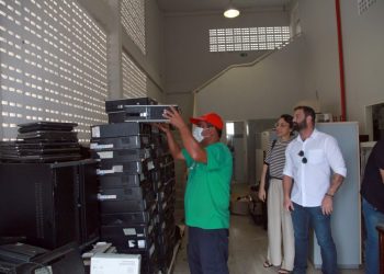 Emlur coleta mais de 5 toneladas de materiais eletrônicos no período de janeiro a maio deste ano