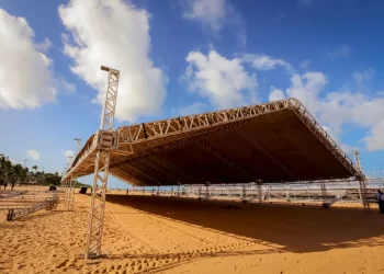 Prefeitura de João Pessoa inicia montagem da estrutura para Festival de Quadrilhas Juninas